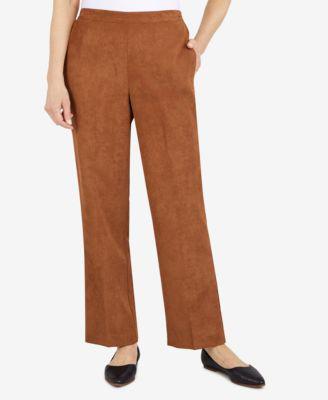 Women's Madagascar Pull-On Straight Leg Pants by ALFRED DUNNER