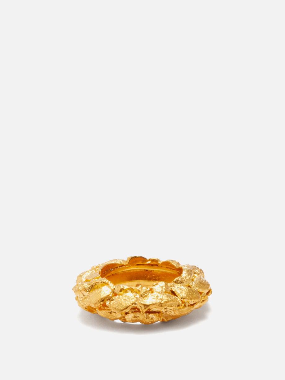 Olibanum gold-plated ring by ALIA BIN OMAIR