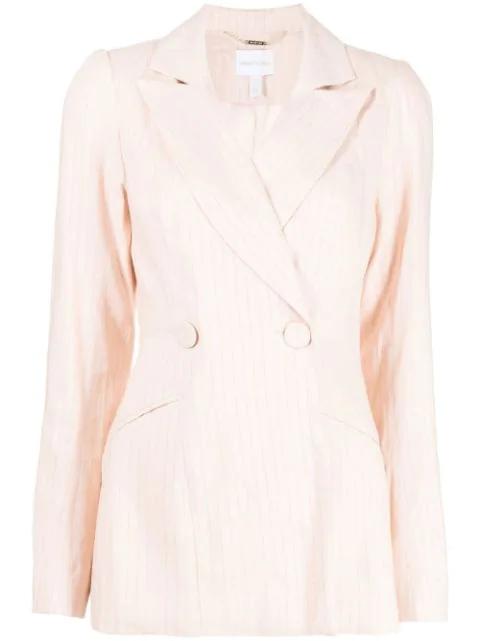 Moonlight Rendezvous striped blazer by ALICE MCCALL