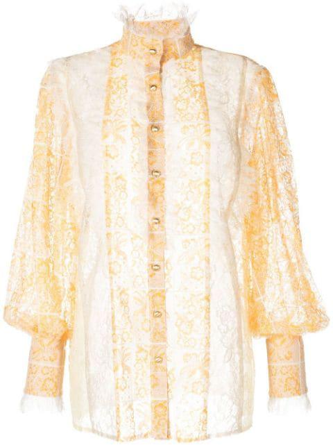Oh! You Pretty Thing lace blouse by ALICE MCCALL