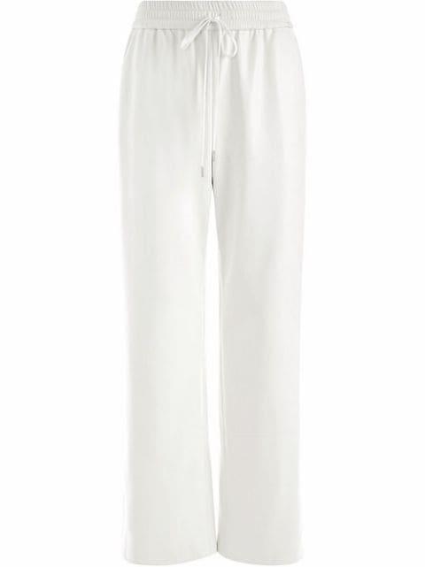 Benny faux-leather wide-leg trousers by ALICE+OLIVIA