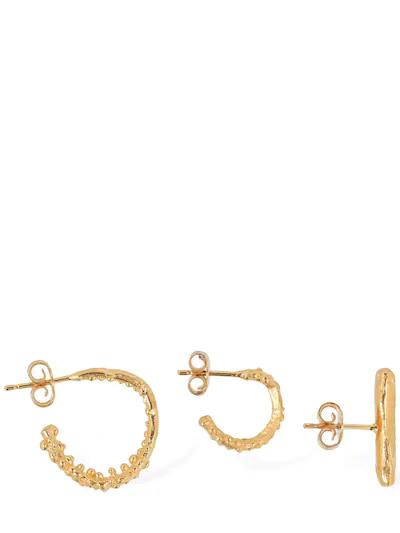 Set of 3 Starry Night hoop earrings by ALIGHIERI