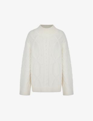 Geon oversized recycled polyester-blend knitted jumper by ALIGNE
