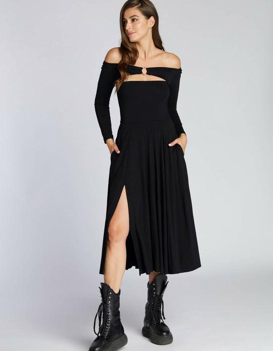 Ventura Dress Classic Black by ALINA CERNATESCU