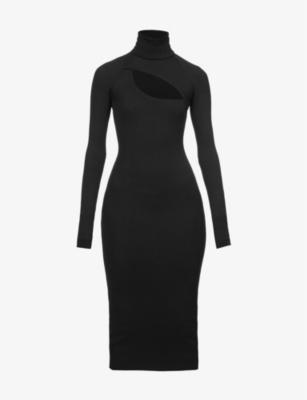 Clarkson cut-out slim-fit stretch-jersey midi dress by ALIX NYC