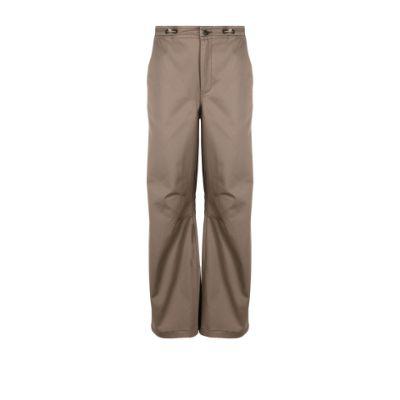 neutral Cannon wide-leg trousers by ALIX NYC