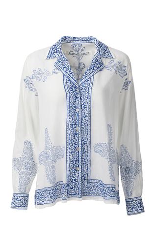 Patti Criss Cross Cotton Shirt by ALIX OF BOHEMIA