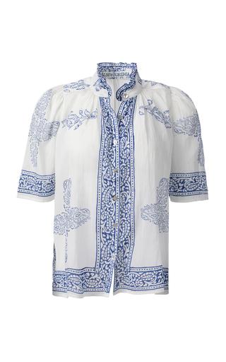 Winnie Criss Cross Cotton Shirt by ALIX OF BOHEMIA