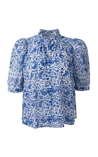 Winnie Peri Cotton Shirt by ALIX OF BOHEMIA