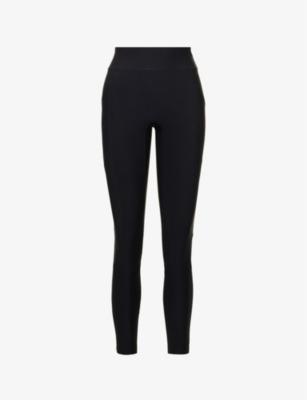 Center Stage fleece-lined high-rise stretch-woven leggings by ALL ACCESS