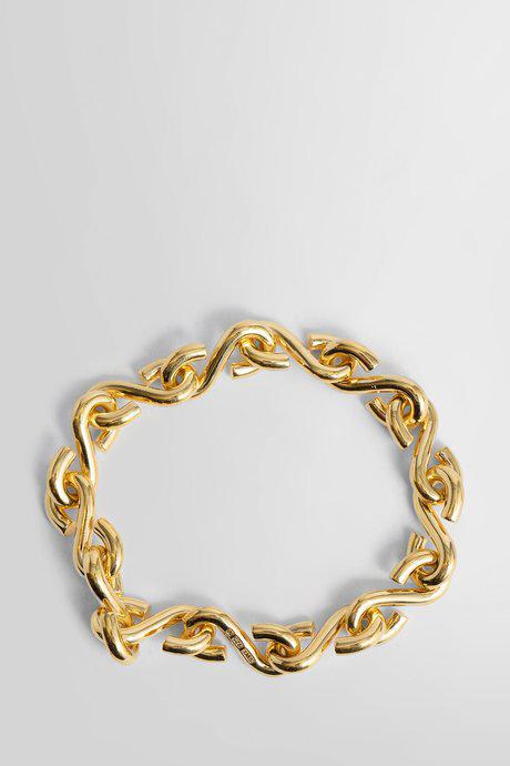 All Blues Gold-Plated Silver S Bracelet by ALL BLUES