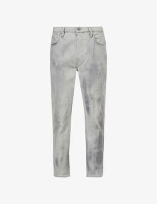 Jack bleach-wash tapered-leg cropped jeans by ALLSAINTS