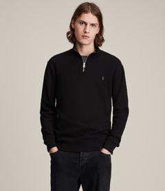Raven Half Zip Funnel Neck Sweatshirt 