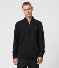 Raven Half Zip Funnel Neck Sweatshirt 