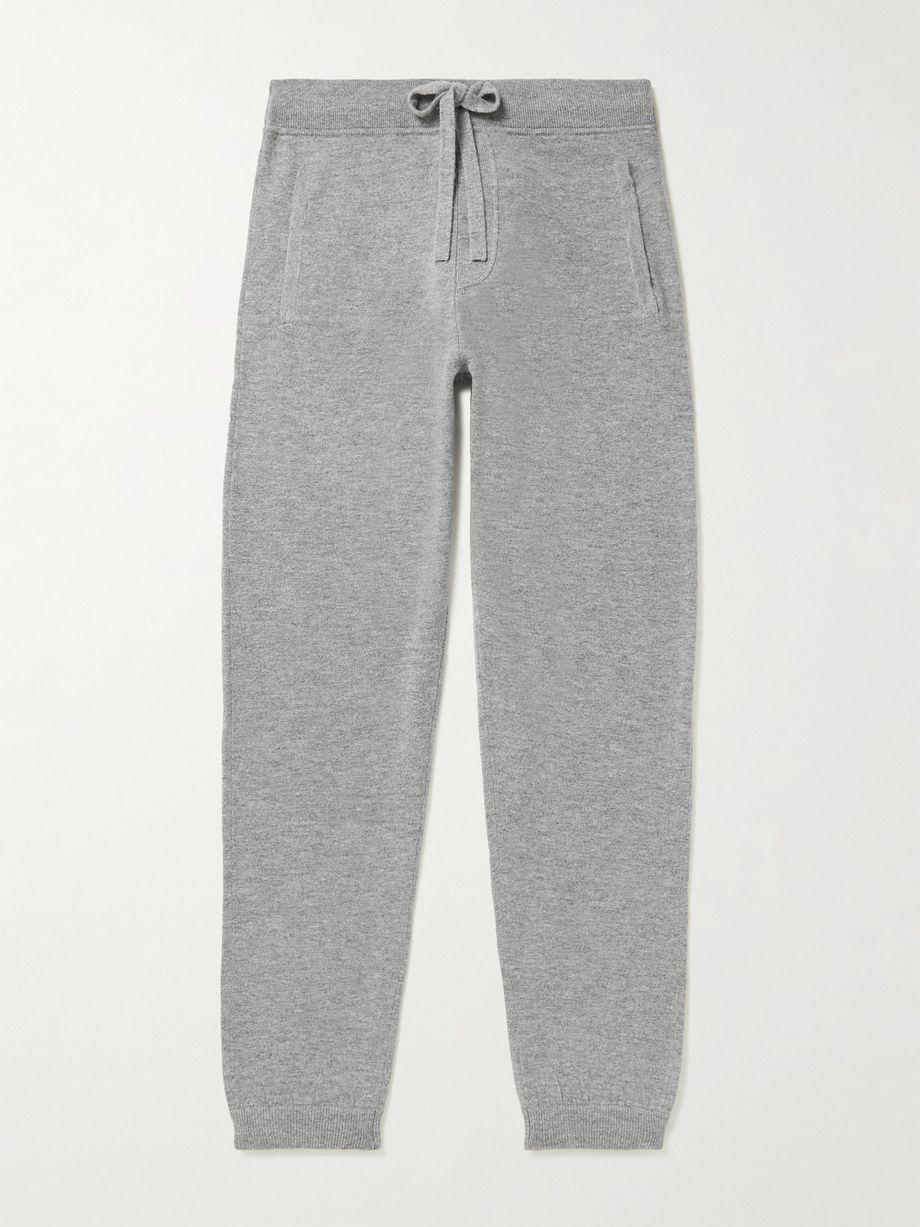 Tapered Wool and Cashmere-Blend Sweatpants by ALLUDE