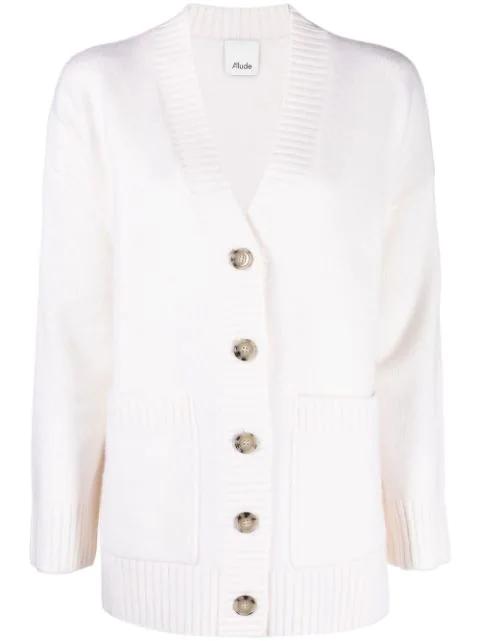 cashmere-knit cardigan by ALLUDE