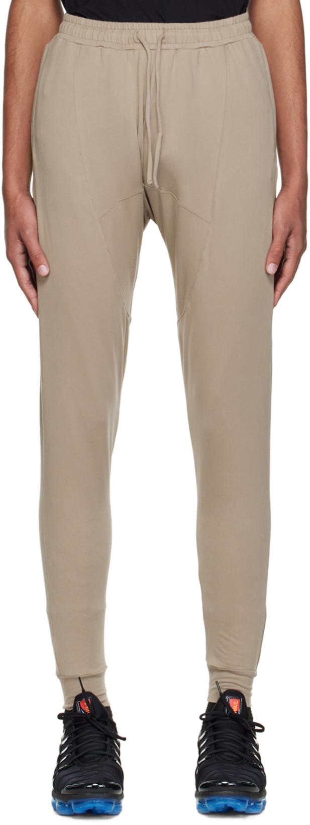 Beige Conquer Revitalize Lounge Pants by ALO YOGA