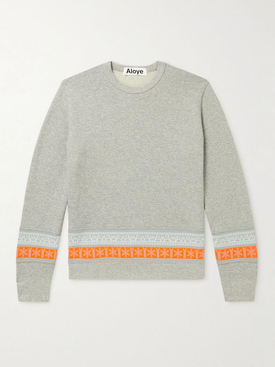 Panelled Stretch-Knit and Cotton-Jersey Sweatshirt by ALOYE