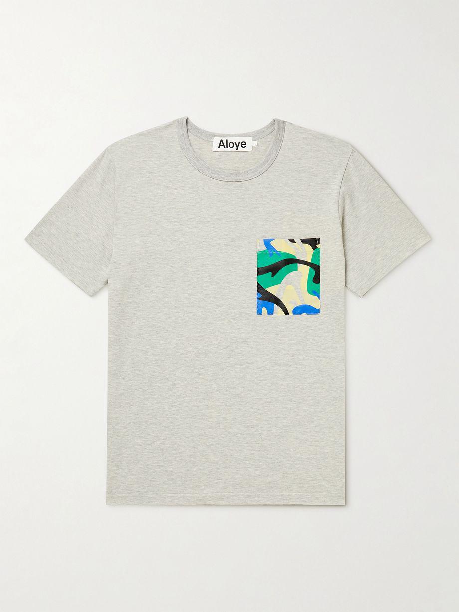 Printed Cotton-Jersey T-Shirt by ALOYE
