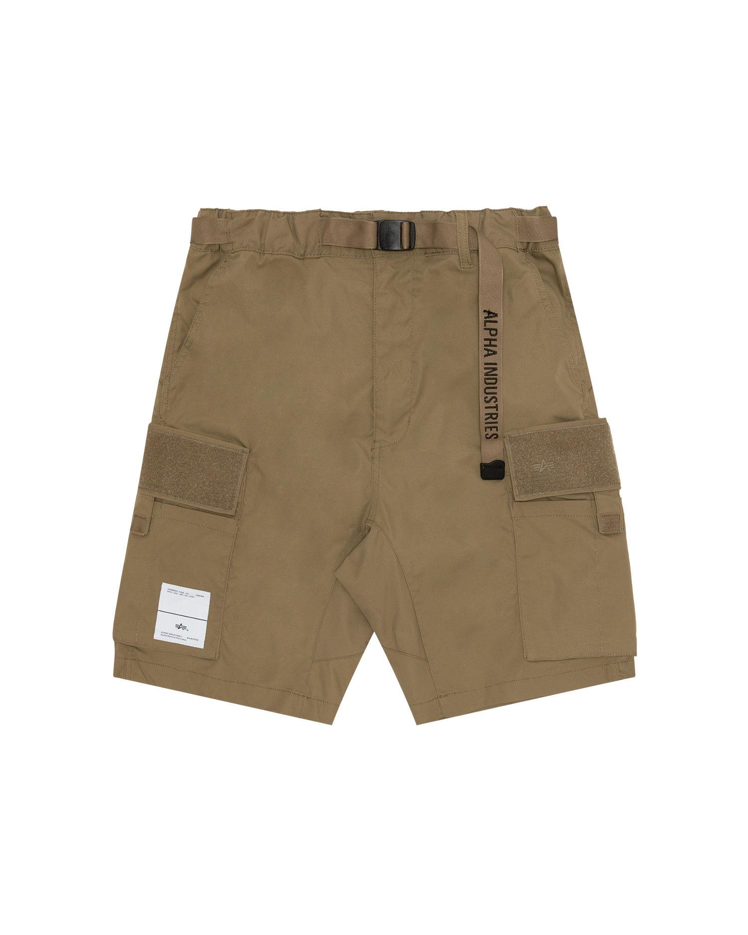 Logo patch cargo shorts by ALPHA INDUSTRIES