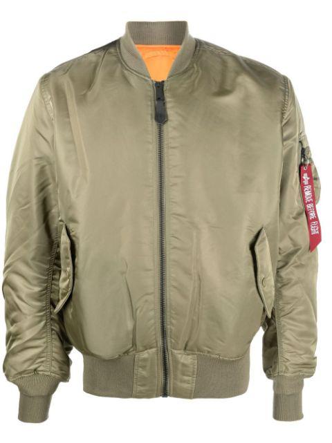 MA-1 reversible padded bomber jacket by ALPHA INDUSTRIES