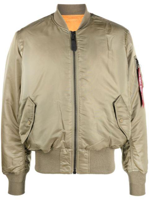 reversible bomber jacket by ALPHA INDUSTRIES