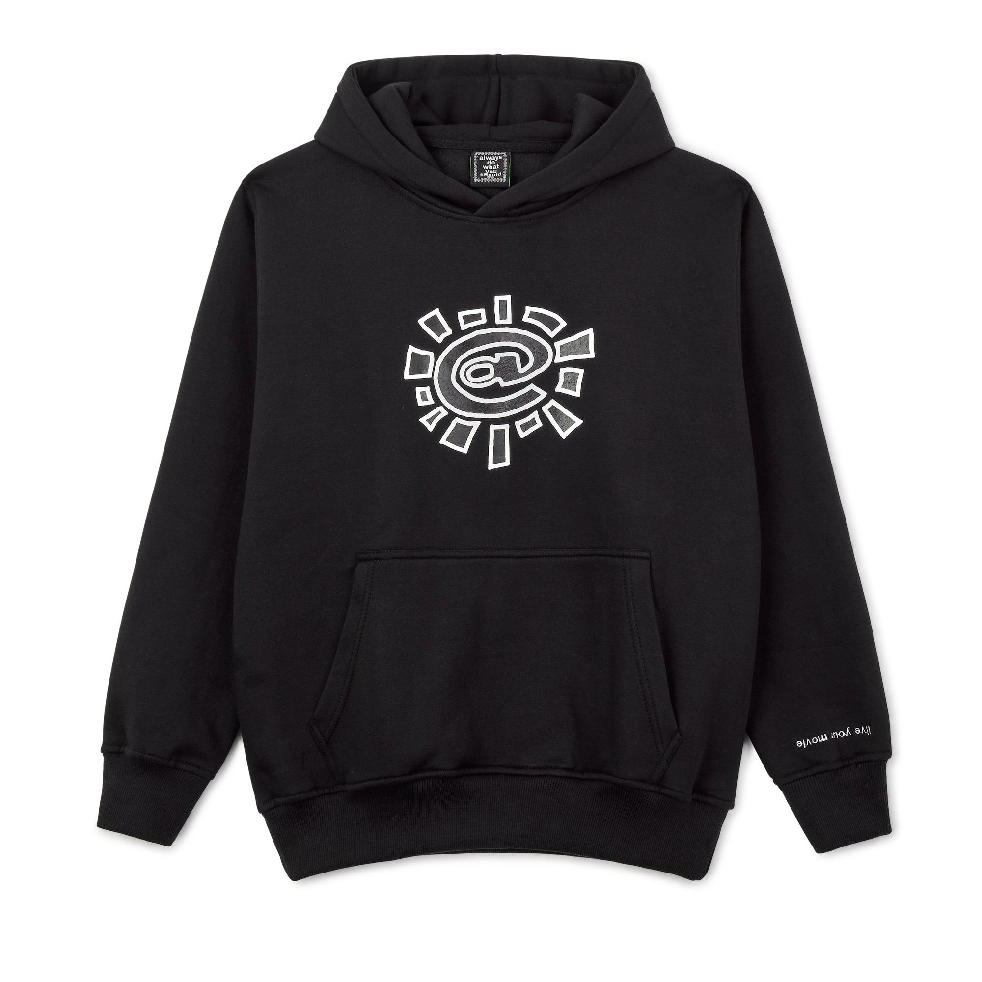 Always Do What You Should Do @Sun Hoodie (Black) by ALWAYS DO WHAT YOU SHOULD DO