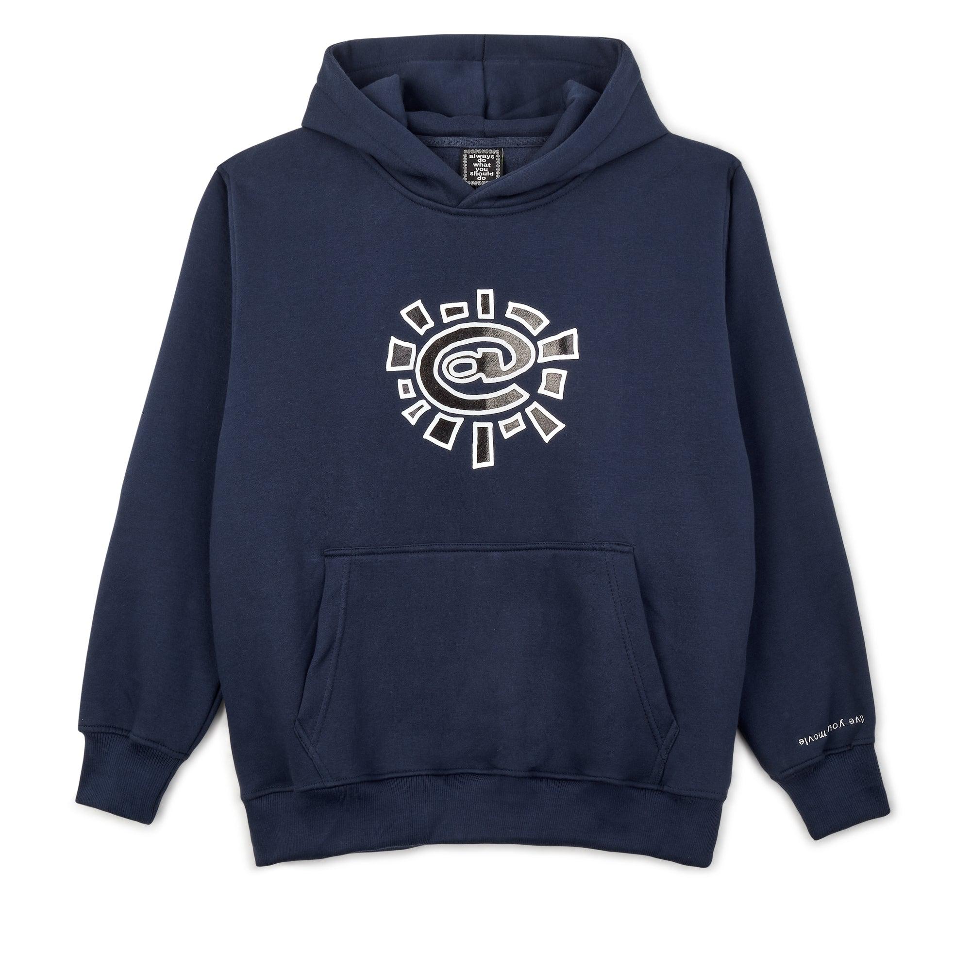 Always Do What You Should Do @Sun Hoodie (Navy) by ALWAYS DO WHAT YOU SHOULD DO