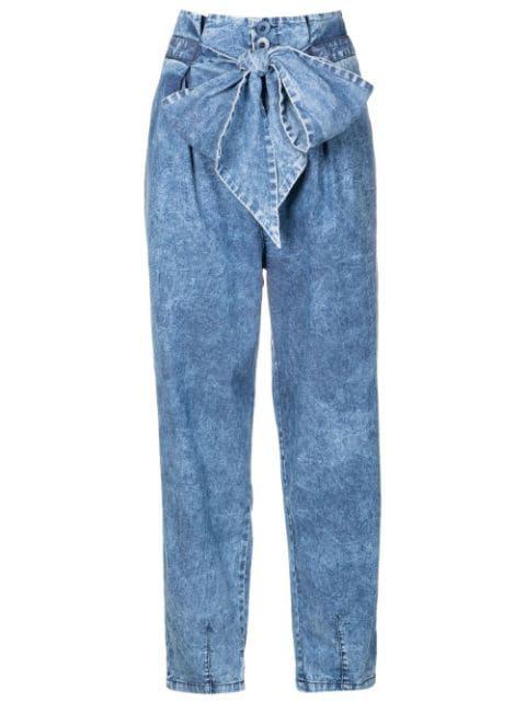 high-waisted jeans by AMAPO