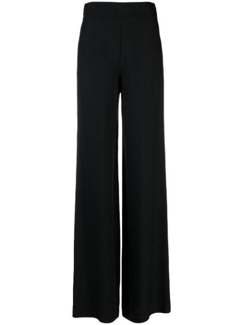 high-waisted wide-leg trousers by AMEN