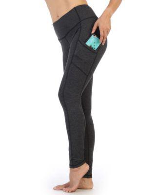 High Waist Full Length Pocket Compression Leggings by AMERICAN FITNESS COUTURE