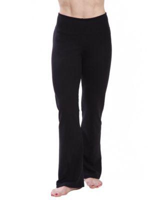 Women's High Waist Comfortable Bootleg Yoga Pants by AMERICAN FITNESS COUTURE