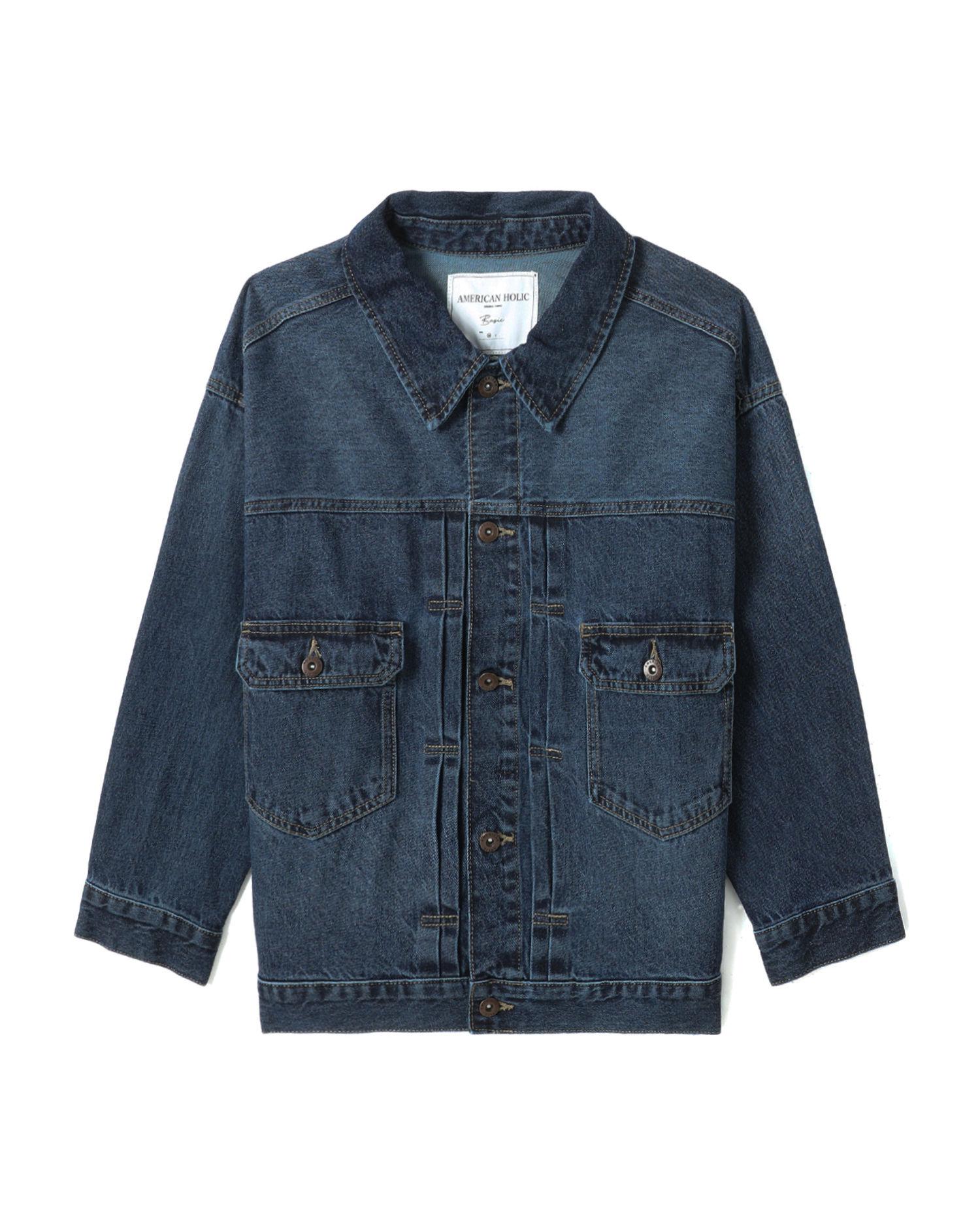 Relaxed denim jacket by AMERICAN HOLIC