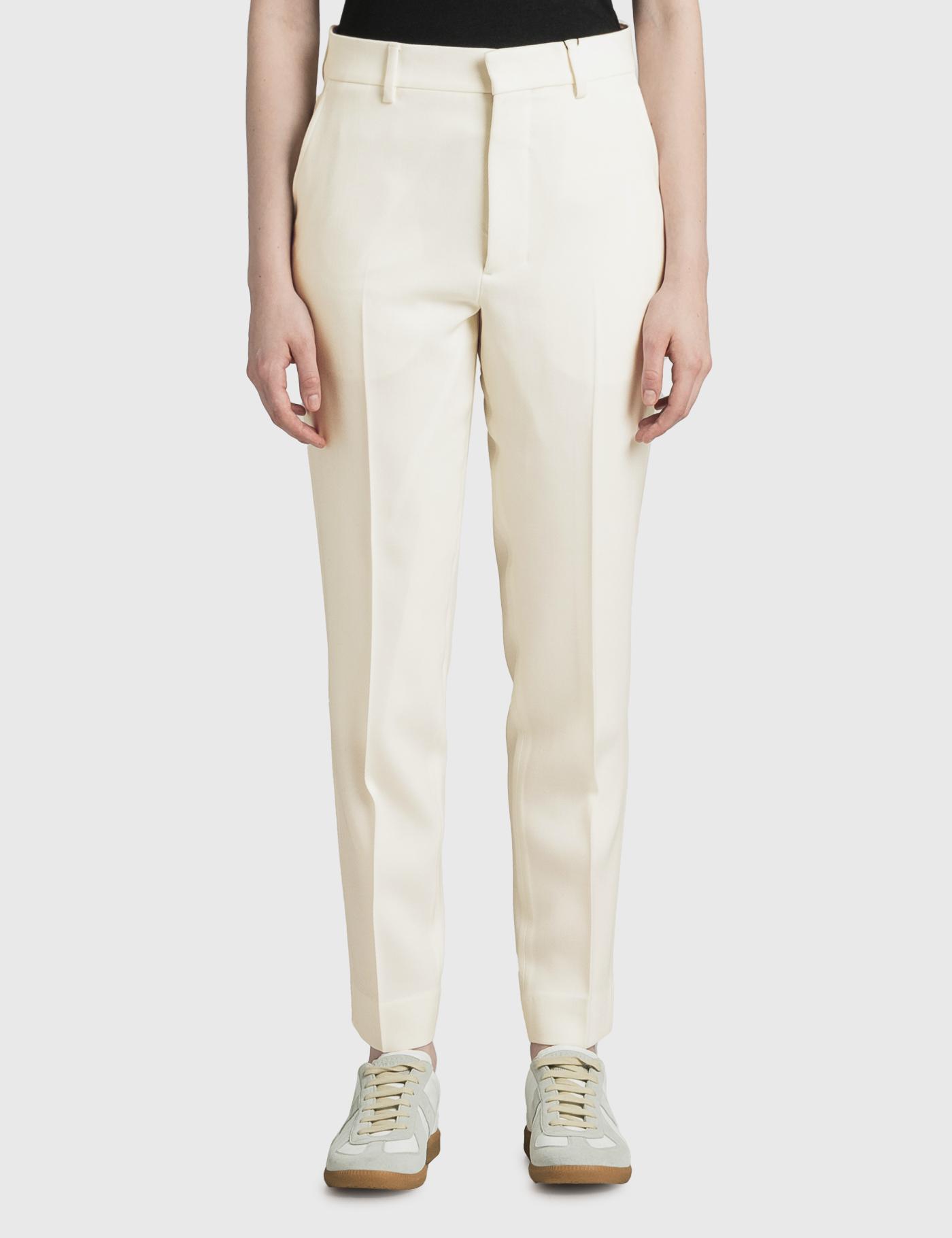 Cigarette Fit Trousers by AMI