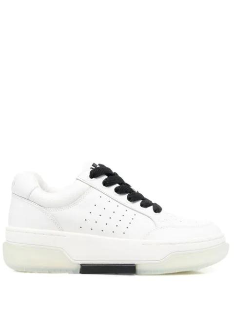 perforated low-top sneakers by AMIRI