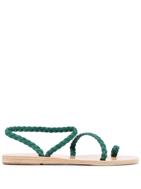Eleftheria braided-strap sandals by ANCIENT GREEK SANDALS