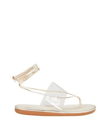 Eygenia PVC Ankle Wrap Sandals by ANCIENT GREEK SANDALS