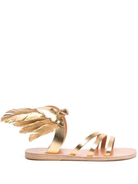 Vachetta Feathers open-toe sandals by ANCIENT GREEK SANDALS