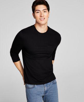 Men's Pocket Long-Sleeve T-Shirt by AND NOW THIS