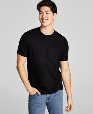 Men's Solid Pocket T-Shirt by AND NOW THIS