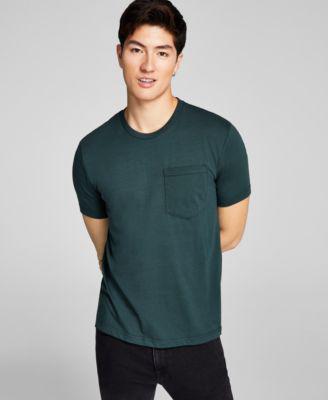 Men's Solid Pocket T-Shirt by AND NOW THIS