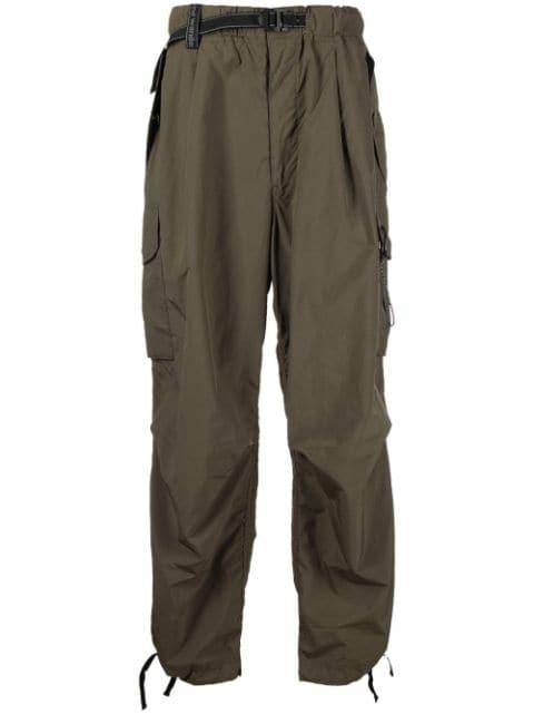 oversized cargo trousers by AND WANDER