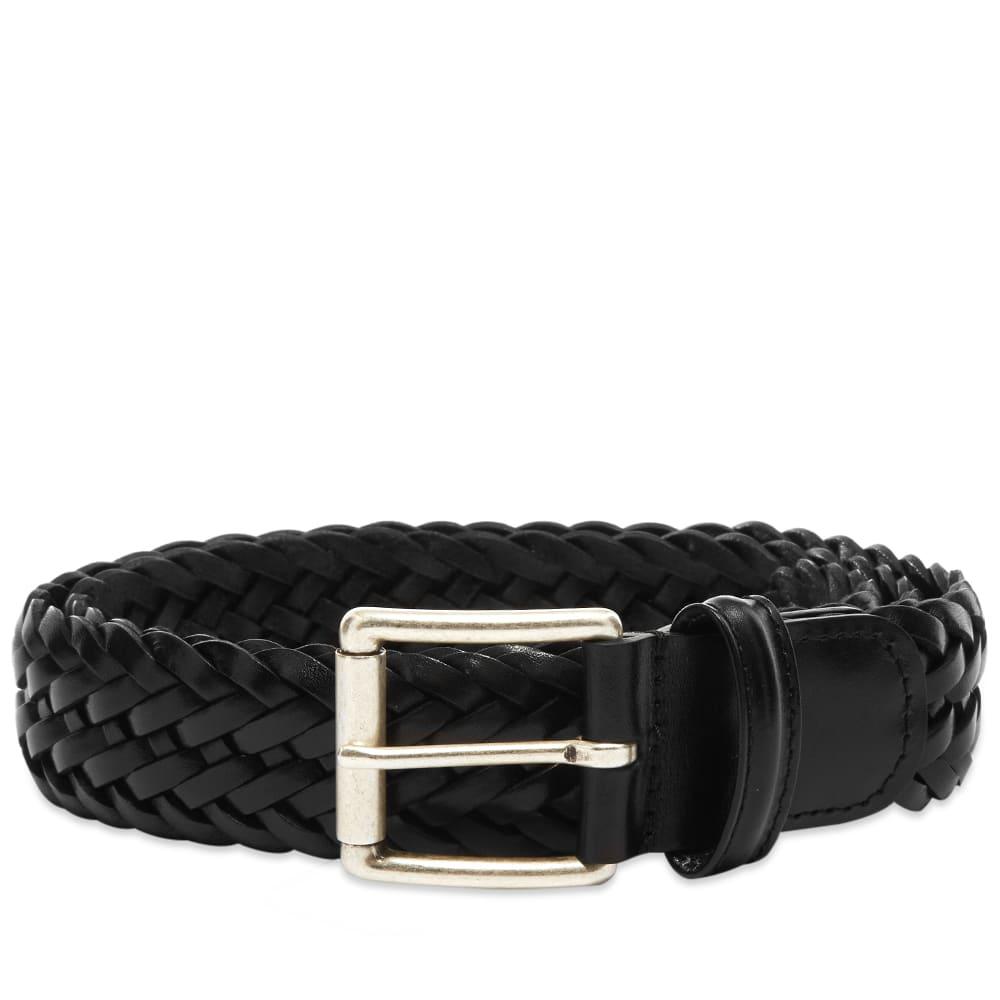 Anderson's Woven Leather Belt by ANDERSON'S