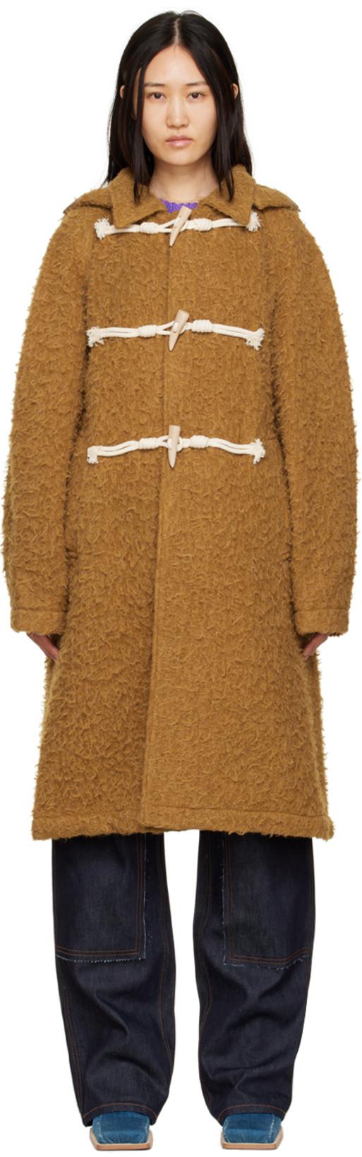 Brown Cassentino Coat by ANDERSSON BELL
