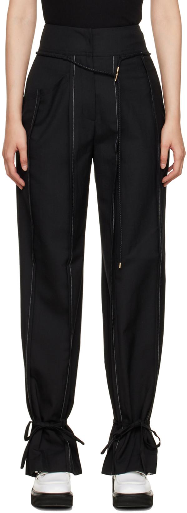SSENSE Exclusive Black Katina Trousers by ANDERSSON BELL