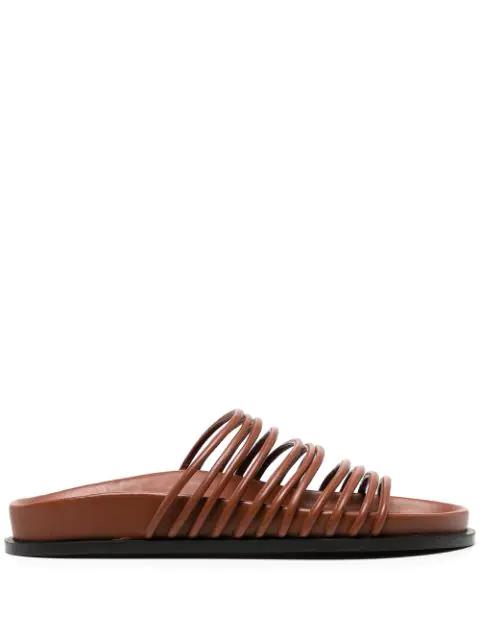 Fallon leather sandals by ANDRE EMERY
