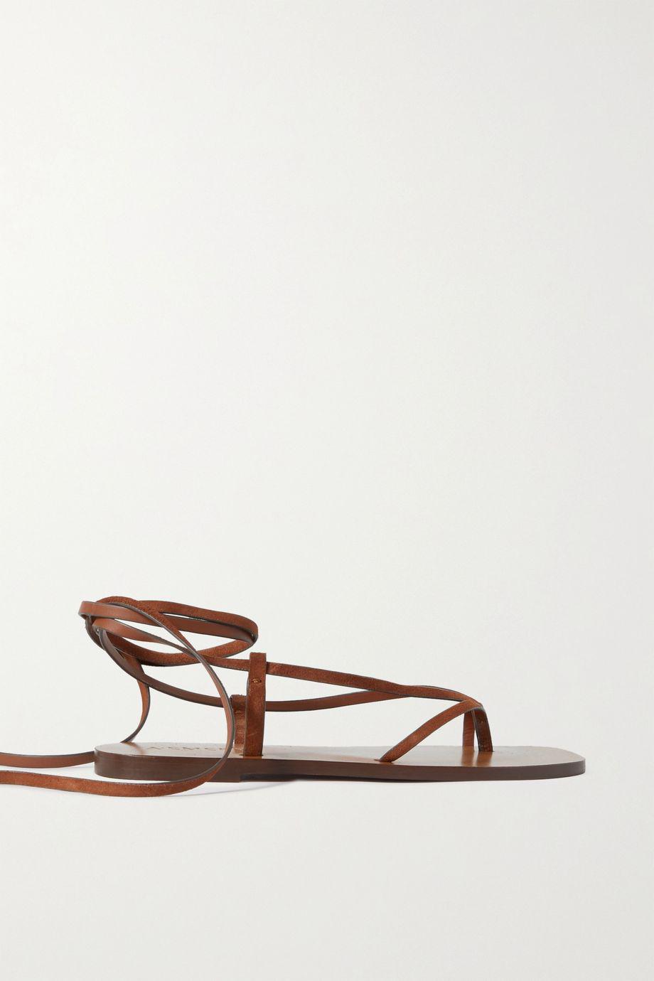 Nolan suede sandals by ANDRE EMERY