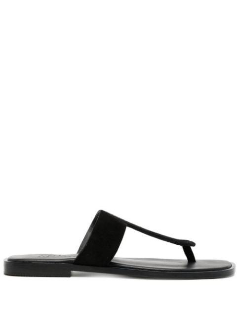 Rhodes suede thong sandals by ANDRE EMERY