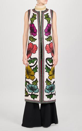 Floral Linen-Blend Vest by ANDREW GN