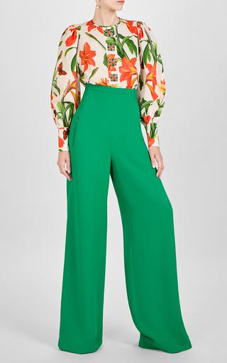 Floral Silk Top by ANDREW GN